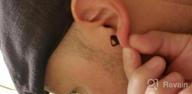 img 1 attached to Wood Plugs And Tunnels For Ears Wooden Gauges Set Size 0G-13/16 Inch Double Flared Saddle Stretchers 8Pcs Vintage Brown Black SUPTOP review by Nguyen Taylor
