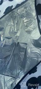 img 5 attached to Многоразовая изолированная сумка-холодильник для ланча с карманами для женщин и мужчин - HOMESPON Fashionable Tote идеально подходит для работы, покупок или путешествий в стильном зеленом цвете