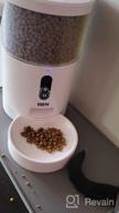 img 1 attached to HBN Automatic Cat Feeders, 4L Dog Food Dispenser Dry Food,Work With Alexa And Voice Recorder,2.4Ghz Wi-Fi Enabled App Control review by Keith Stuckey