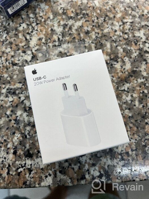img 1 attached to Mains charger Apple MHJE3ZM/A, 20 W, white review by Anuson Chaosuan ᠌