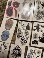 img 1 attached to Bold Full Arm 3D Waterproof Temporary Tattoos For Men And Women - Lion, Tiger, Flowers, Skeletons, And More! review by Robert Aan