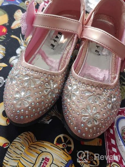 img 1 attached to Kikiz Little Girls Princess Dress Girls' Shoes review by Steven Adams