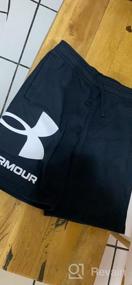 img 5 attached to 🩳 Удлиненные шорты из флиса от Under Armour для мальчиков - размер средний