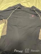 img 1 attached to Stay Protected In Style With Men'S UPF 50+ Short Sleeve Swim Shirts review by Kenyatta Mack