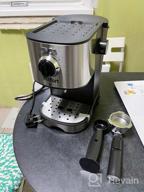 img 1 attached to Rozhkovy coffee maker Kitfort KT-753, black/silver review by Czeslawa Brzescinska ᠌