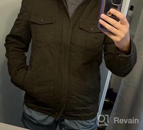 img 6 attached to Men'S Military Style Jacket With Casual Washed Cotton Finish By WenVen