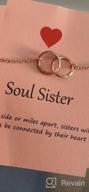 img 1 attached to ❤️ Interlocking Hearts Sister Bracelets: Perfect Sisters and Best Friends Jewelry review by Kathy Miller