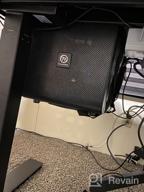 картинка 1 прикреплена к отзыву 💻 Enhance Your Workspace: Versatile and Budget-Friendly Under Desk PC Mount with Adjustable Straps and Sturdy Steel Bracket от Scott Larson