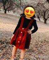 img 1 attached to Cute and Comfortable Corduroy 👗 Ruffle Dresses for Girls by Simplee Kids review by Matt Barsa