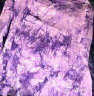 img 1 attached to DJT Women'S Stylish Tie-Dyed Tunic Top With Flattering Hankerchief Hemline review by Richard Payne