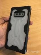 img 1 attached to Frost Clear/Black Poetic Galaxy S10E Case - Military Grade, Premium Hybrid Protective Cover, Drop Tested, Rugged & Lightweight - Affinity Series For Samsung Galaxy S10E 5.8 Inch (2019) review by Austin Hill