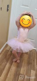 img 5 attached to BAOHULU Leotards Skirted Princess B094_DiamondPink_M Girls' Clothing