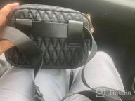 img 1 attached to Stylish And Practical: UTO Quilted Belt Bag For Women - Perfect Fanny Pack For Travel, Outdoors, Shopping And More review by Katie Jones