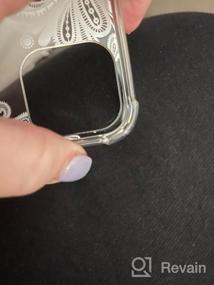 img 5 attached to Милая кристально-прозрачная крышка Cutebe для iPhone 13 6,1 дюйма 2021 года, ударопрочный жесткий ПК + бампер из термопластичного полиуретана, защитный чехол с устойчивостью к желтению для женщин и девочек.