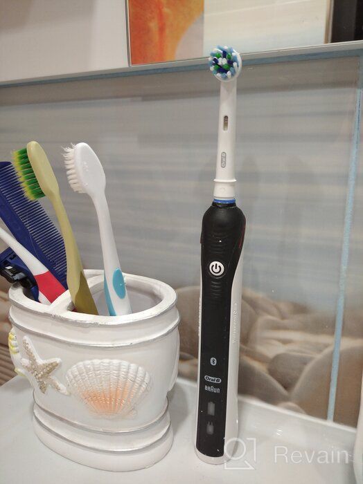 img 1 attached to Electric toothbrush Oral-B Smart 4 4900, black/pink review by Kritbodee Chaicharoe ᠌