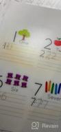 img 1 attached to Merka Kids' Educational Placemats With Dry Erase Markers: Set Of 4 Writing Practice Table Mats For Toddler Learning (Letters, Numbers, Colors, Cursive) review by Myrv Santamaria