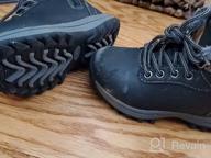 img 1 attached to Kids Snow Boots Water Resistant Warm Inside Boys Girls Hiking Boots Cold Weather Non Slip Winter Boot (Toddler/Little Kid/Big Kid) review by Mac Sterling
