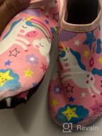 img 1 attached to Stylish and Cute Printed Water Shoes for Toandon Toddler Kids review by Vincent Lott