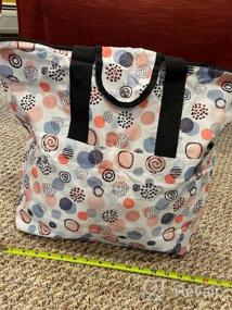 img 6 attached to Складные рабочие сумки Mygreen для женщин, большая дорожная сумка, сумка для медсестры, сумка для учителя, сумка для мамы