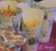 img 1 attached to Serve Your Snacks In Style With CUSINIUM Kraft French Fry Cups - 50 Pack review by Jay Chowdhury