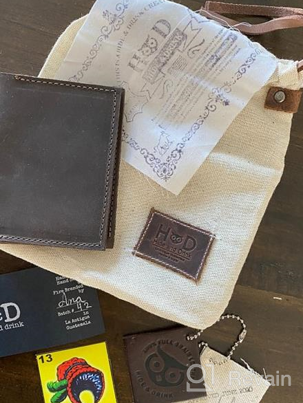 img 1 attached to 👜 Handmade Minimalist Men's Accessories: Wallets, Card Cases & Money Organizers with Warranty review by Kevin Garcia