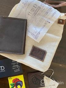 img 5 attached to 👜 Handmade Minimalist Men's Accessories: Wallets, Card Cases & Money Organizers with Warranty