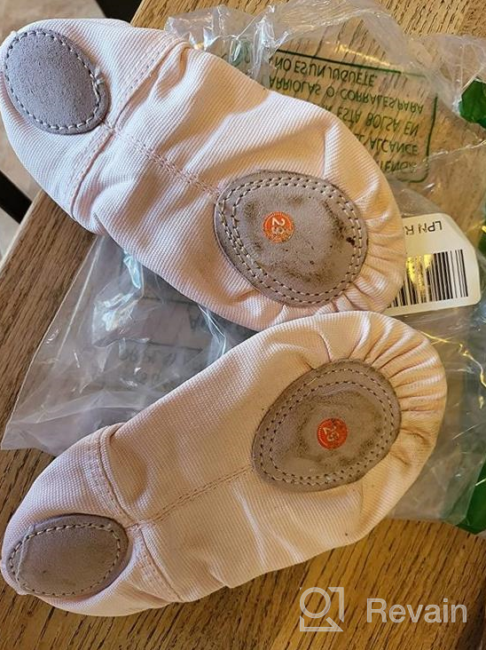 img 1 attached to Adorable STELLE Canvas Slippers: Perfect Leather Toddler Girls' Shoes review by Shane Ryder