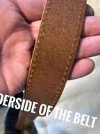 img 1 attached to 🧔 Caraway Mountain Distressed Brown Leather Men's Accessories for Enhanced SEO review by Robert Robertson