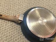 img 1 attached to Versatile Mokpi 8-Inch Nonstick Skillet: Ideal Cookware For Your Kitchen Or Camping Needs review by Mayra Boyle