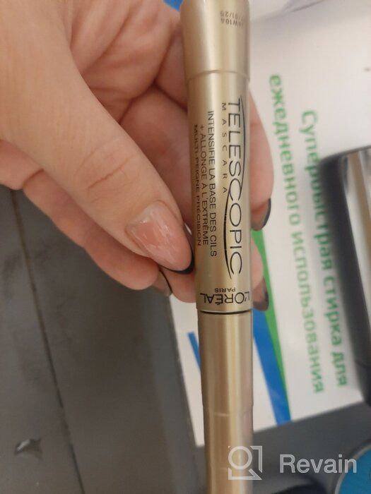 img 2 attached to Pack of 2 L'Oreal Paris Telescopic Mascara in Black [905] - 0.27 oz review by Eh Shee Lay ᠌
