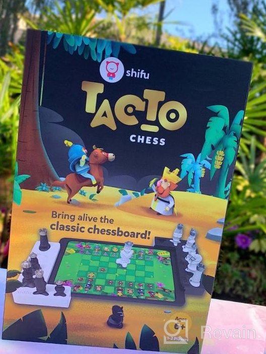 img 1 attached to Tacto Chess: The Ultimate Interactive Chess Set For Kids And Beginners - PlayShifu'S Kit And App With 4 Modes! review by Kelz Dixon