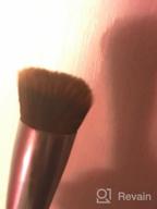 img 1 attached to Angled Concealer Brush, EIGSHOW Concealer Brush Under Eye For Covering Sun Spots, Acne, Blemishes, Small Concealer Brush Perfect For Concealers, Color Corrector, Cream Highlighter review by Nguyen Taylor