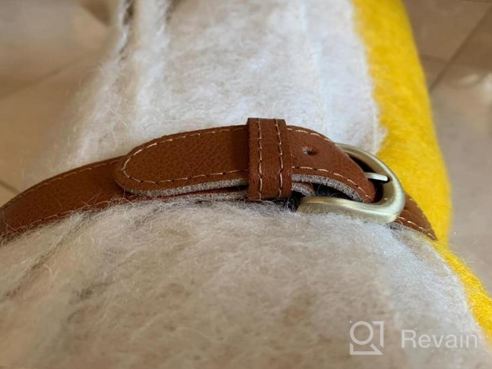img 1 attached to Conveniently Carry Your Outdoor Blanket With Genuine Leather Strap For Camping, Picnics, Beach Trips And Festivals - Sand Beige Color review by Adrian Hayes