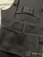 img 1 attached to Get A Slimmer Figure With RACELO Women'S Sauna Waist Trainer Vest review by Tim Thuss