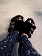 img 1 attached to KuaiLu Women'S Fuzzy Platform Slippers With Arch Support & Fluffy Fur - 6-12 Sizes! review by Kathy Wilking
