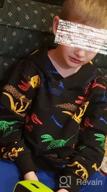 img 1 attached to Parent's Pick: HZXVic Dinosaur Sweatshirt Pullover 🦖 Black 6T - Trendy Boys' Fashion Hoodie & Sweatshirt review by Michael Persing