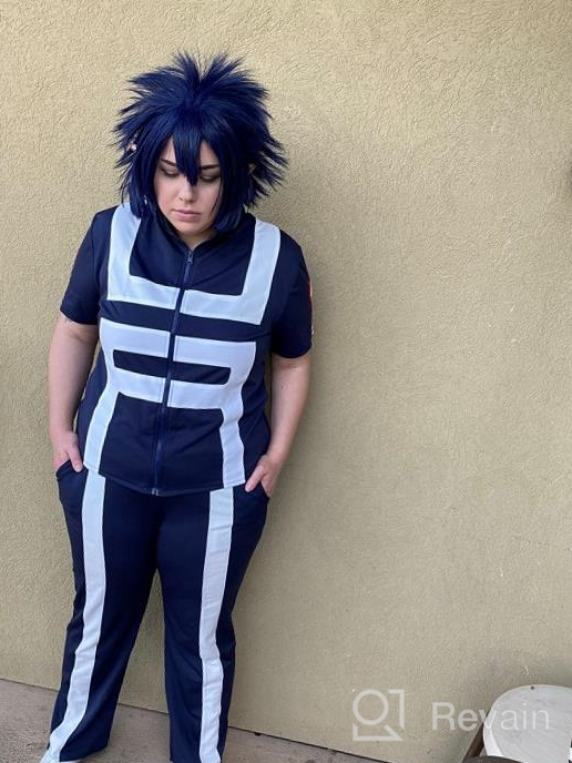 img 1 attached to CR ROLECOS UA Training Uniform Deku Cosplay PE Outfit - BNHA MHA Gym Uniform review by Kenyatta Mack