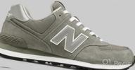 img 1 attached to New Balance 574V1 Synthetic 👟 Men's Sneakers - Fashionable Shoes for Men review by Mark Meyer