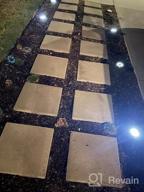 img 1 attached to Upgrade Your Garden With ZGWJ Solar Ground Lights - Brighten Up Your Landscape With 8 LED Disk Lights For Lawn, Pathway, Yard, Deck, Patio & Walkway (White) review by Mike Walters