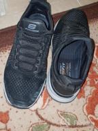img 1 attached to Skechers Mens Revlen Renton Sneaker Black Men's Shoes review by Bobby Diaz