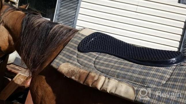 img 1 attached to Revolutionize Your Horse'S Riding Experience With Kavallerie Gel Saddle Pad - Ideal For Dressage, Jumping, And Eventing review by Justin Frazier