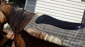 img 5 attached to Revolutionize Your Horse'S Riding Experience With Kavallerie Gel Saddle Pad - Ideal For Dressage, Jumping, And Eventing
