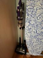 img 1 attached to Weissgauff V18 BLDC Turbo Soft Brush Vacuum Cleaner: Powerful Cleaning in Grey/Purple review by Agata Tkaczyk ᠌