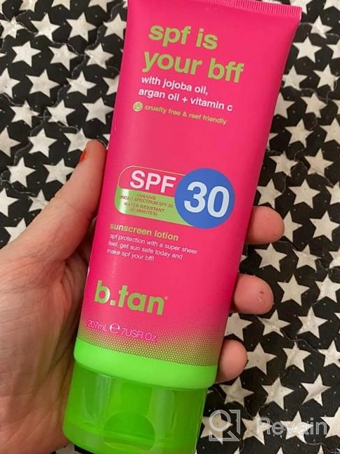 img 1 attached to SPF 50 Sun Safe AF B.Tan Sunscreen Spray: Weightless, Quick Absorbing & Super Sheer Feel review by Carlos Damain