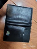 img 1 attached to Men's Minimalist Bifold Wallet - Genuine Leather, RFID Blocking, Stylish Accessories review by Abdirahman Mensah