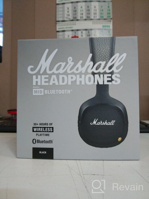 img 3 attached to Wireless Marshall Mid Bluetooth Headphones, Black review by Devaraja Devaraja ᠌