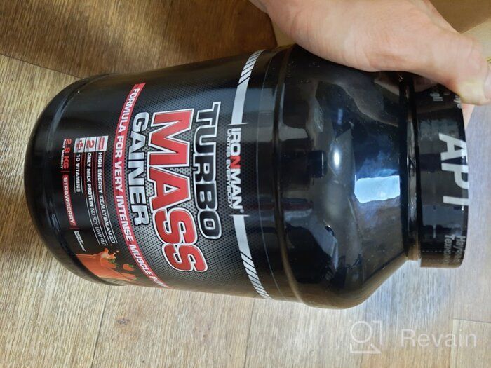 img 1 attached to Gainer IRONMAN Turbo Mass Gainer, 2800 g, vanilla review by Felicja Maciejewska ᠌