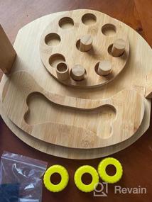 img 6 attached to Bamboo Dog Puzzle Feeder: Engage Your Pet With Mental Stimulation And Slow Feeding