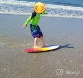 img 8 attached to 🏊 Vibrant Drawstring Swimwear: Idgreatim Boys' Colorful Beachwear for Fun in the Sun