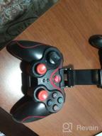 img 1 attached to Gamepad GEN GAME X3 Bluetooth, black/red review by Keiko Yapon ᠌